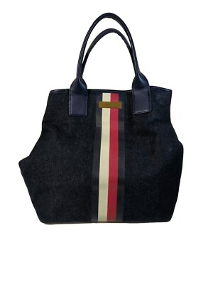 Tommy Hilfiger Women's Denim Blue Small Backpack 11x11x6