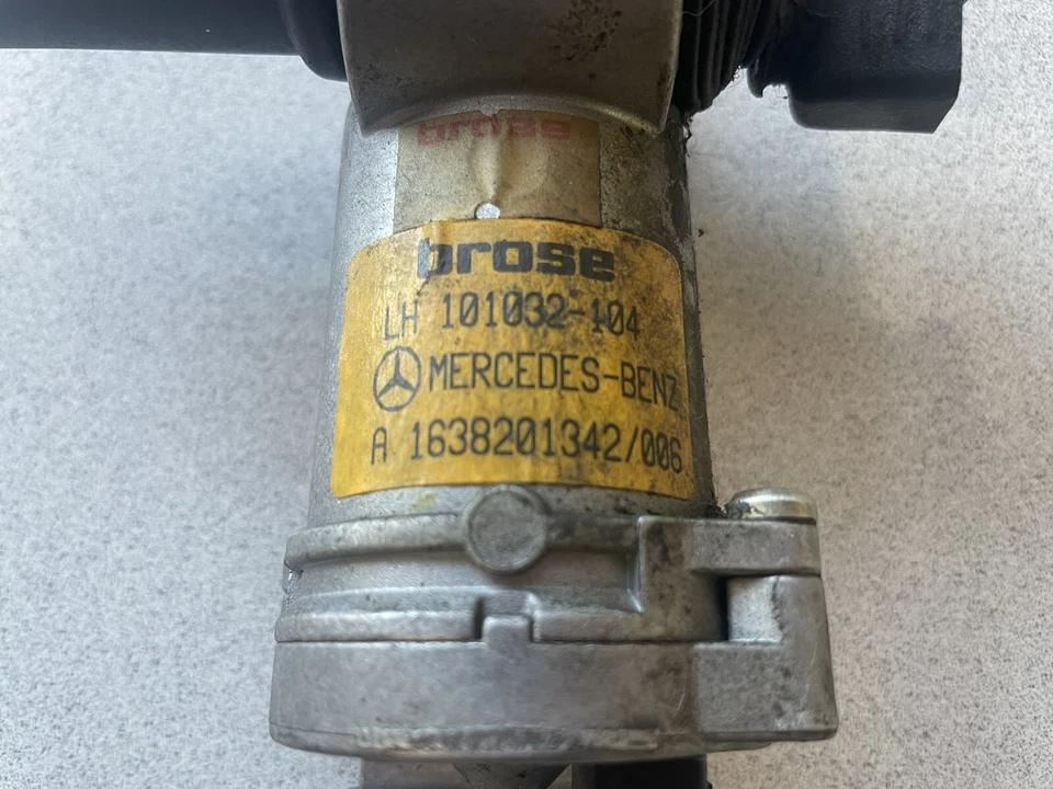 Mercedes-Benz ML320 1998-2003 ~ CUARTO IZQUIERDO MOTOR VENTANA VENTILACIÓN ~ A1638201342 Foto 2 de 4