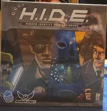 H.I.D.E Hidden Identity Dice Espionage Board Game / Mayday Games / Dive Dice