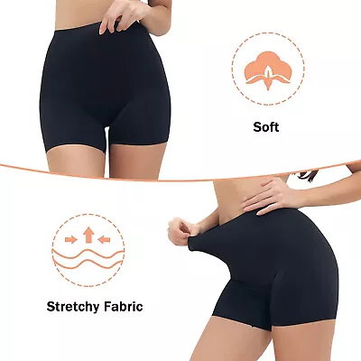 Women's Slip Shorts for Under Dresses Anti Chafing Seamless Safety Panty Shaper - Picture 5 of 16