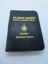 Vintage - Flight Guide Airport and Frequency Manual Volume 1 Western States 1971