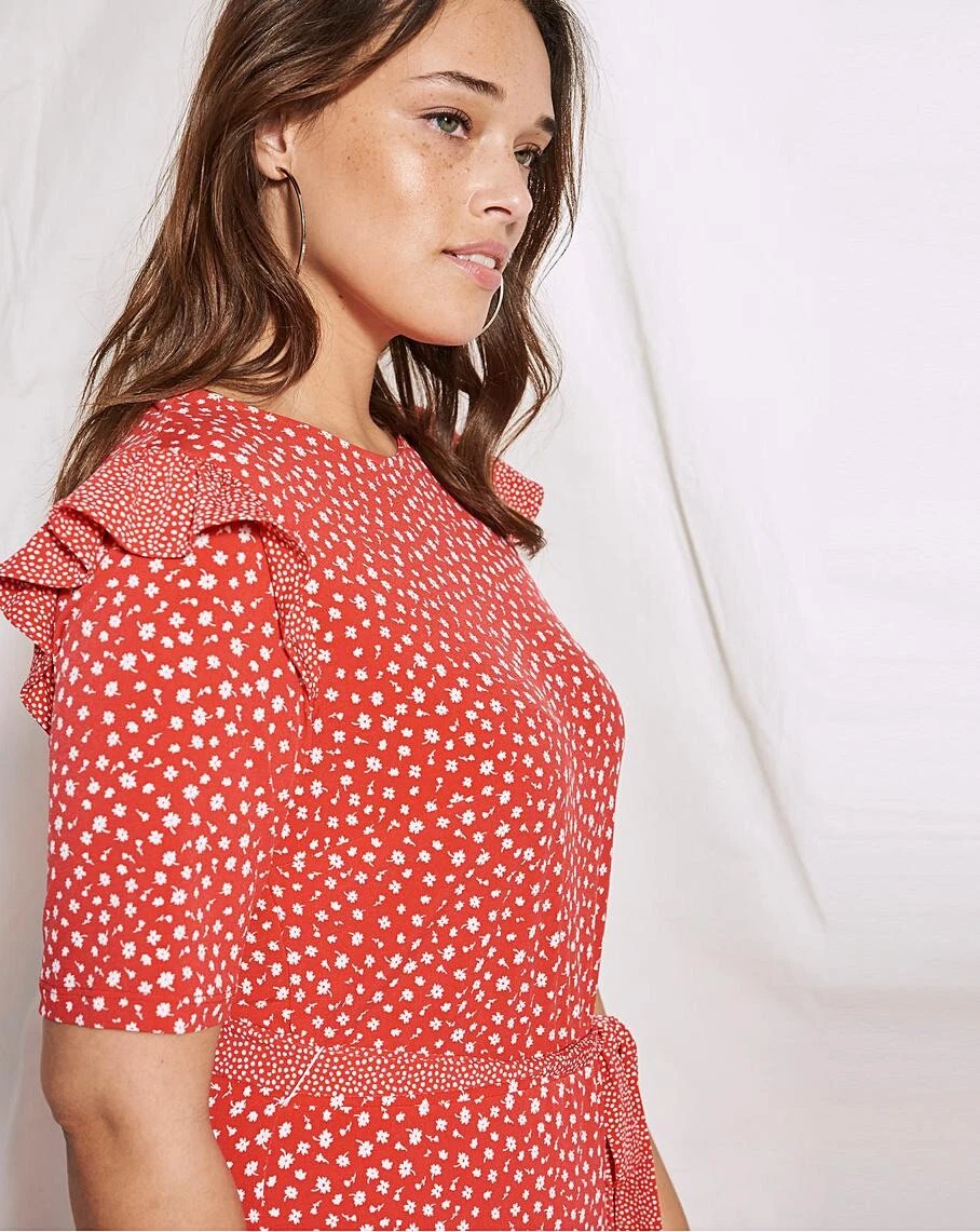 Simply be cheap red jumpsuit
