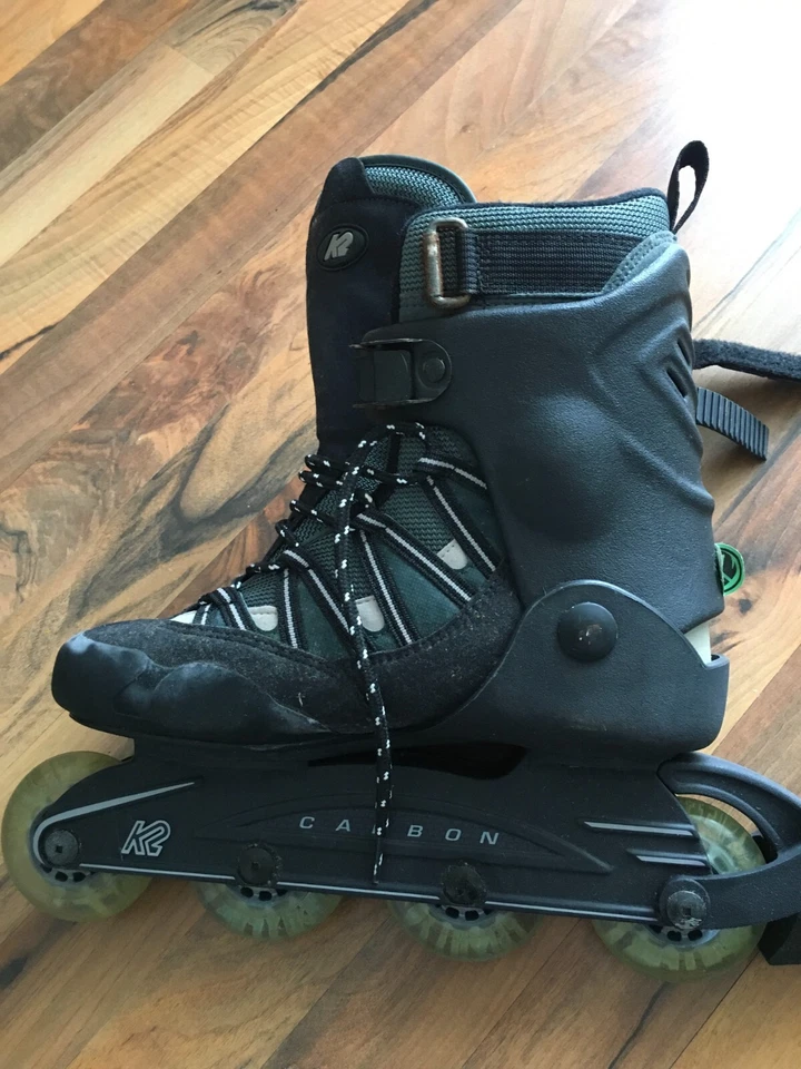 K2 Flight 76 - M Herren Inline Skates Gr. 9 mit Tool Hyper 76m Rollen - Bild 4 von 4