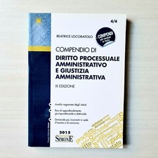 Compendio di Diritto Processuale Ammnistrativo e Giustizia Amministrativa-Simone