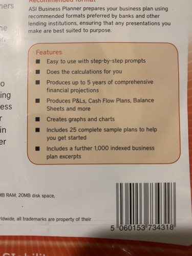 Ability Software ASI Business Planner - 第 4/4 張圖片