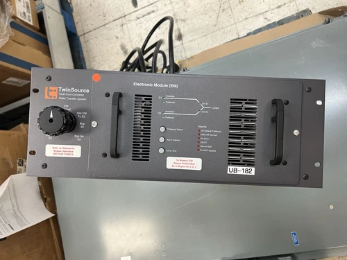 Twin Source DCC-II Dual Cord Converter Static Transfer System