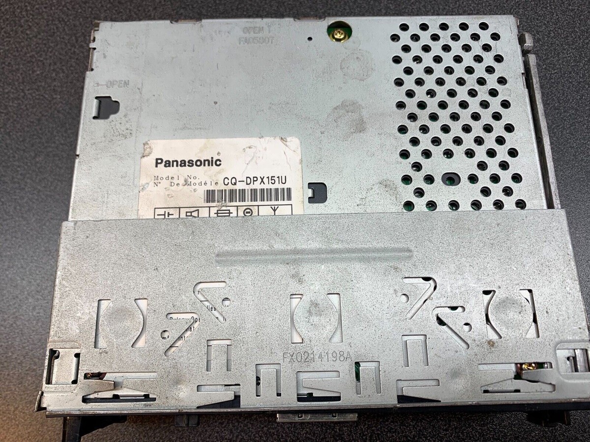 Genuine Panasonic CQ-DPX151U Deck Body only NO Face Plate CQ