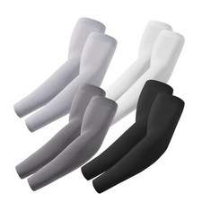 4 Pairs Arm Sleeves, Cooling UV Sun Protection Sports Compression
