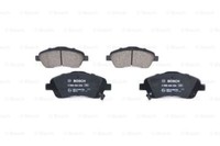 Bosch 0 986 494 054 Bremsbelagsatz, Scheibenbremse Vorderachse FÜR Toyota