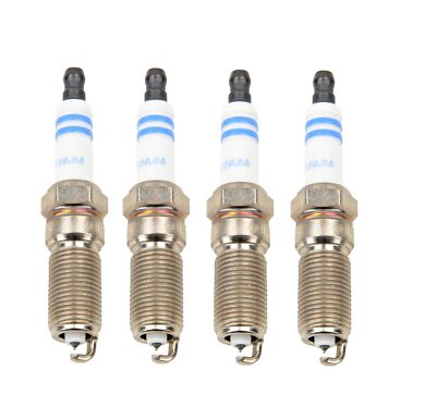 Bosch Set of 4 Platinum Spark Plugs For Ford Mazda Mercury 2.0L L4