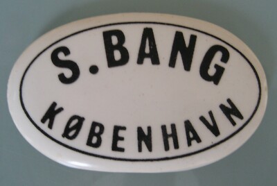 S.Bang Pfeife Pipe Pipa Porzellan Werbeschild *stand up*geringe Gebrauchsspuren