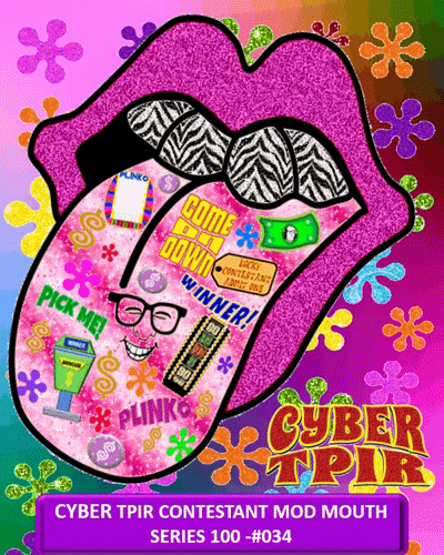 1st ED. NFT WAX - CYBER TPIR CONTESTANT MOD MOUTH #034 ANIMATED 100/034/005 1st ED. NFT WAX - CYBER TPIR CONTESTANT MOD MOUTH #034 ANIMATED 100/034/005