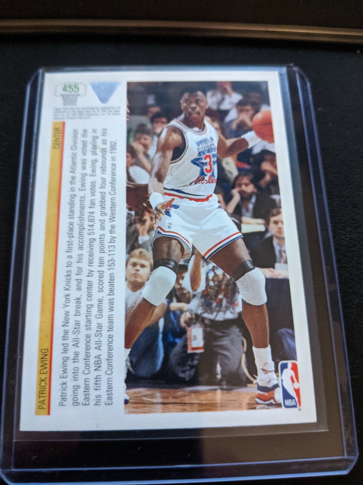 1991-92 Upper Deck Basketball #455 Patrick Ewing All-Star East | eBay