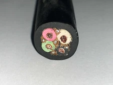 50 FT 12/4 SOOW SO SOO SOW BLACK RUBBER CORD EXTENSION WIRE/CABLE