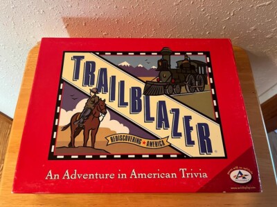 Trailblazer Trivia Board Game, Aristoplay, 2004