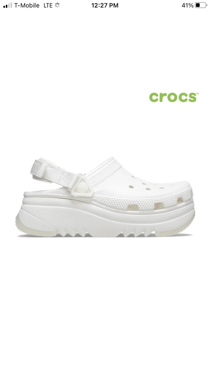 カロス NEW CROCS CLASSIC HIKER XSCAPE CLOG 208365-100 WHITE CRS208365