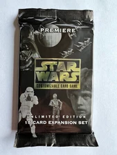 Star Wars CCG Premiere WB Unlimited Expansion Set Sealed Booster Pack