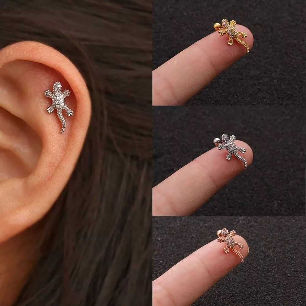 Lizard helix earring sale