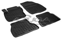 3D Gummi-FußMatten FüR Ford Focus Ii 12/2004-2011 Hohe Gummimatten Automatten
