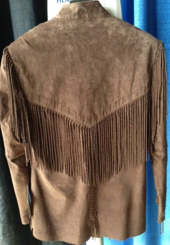 SCULLY CHEYENNE PLUS 1X 2X 3X JACKET SUEDE FRINGE RODEO WESTERN CHOCOLATE BROWN - Image 2 of 4
