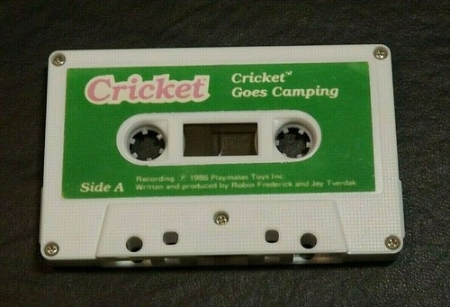 TALKING CRICKET DOLL BOOK & AUDIO TAPE TITLED CRICKET GOES CAMPING WORKS - Picture 4 of 5