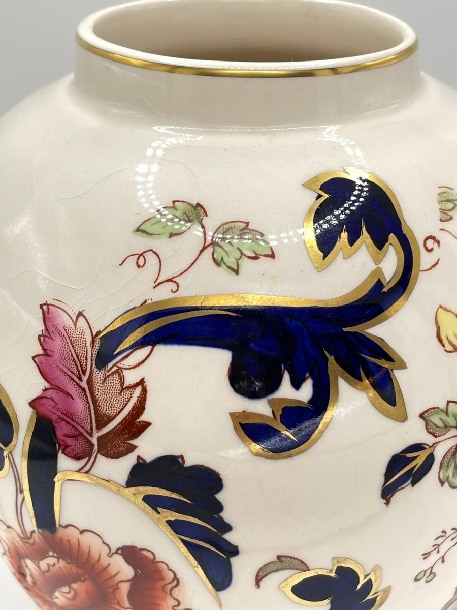Vintage MASONS Blue Mandalay England Ironstone Asian Floral