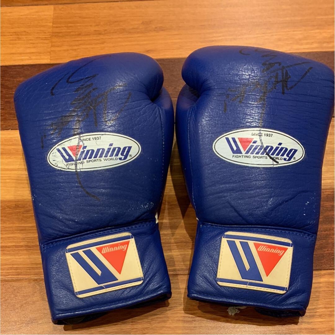 値下げしました Winning MS-200-B ボクシンググローブ ブルー 青 Winning Ms-200-B Boxing Gloves Blue | eBay