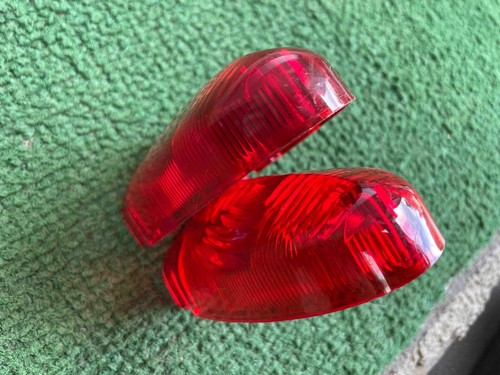 Pair 1954 Plymouth Tail Light Lamp Lenses PLYAZ Mopar Parts Cranbrook Belvedere - Foto 15 di 16