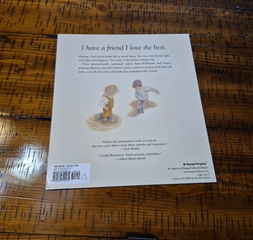 I'm Sorry Sam McBratney Illustrations Jennifer Eachus 2000 Paperback - Picture 3 of 10