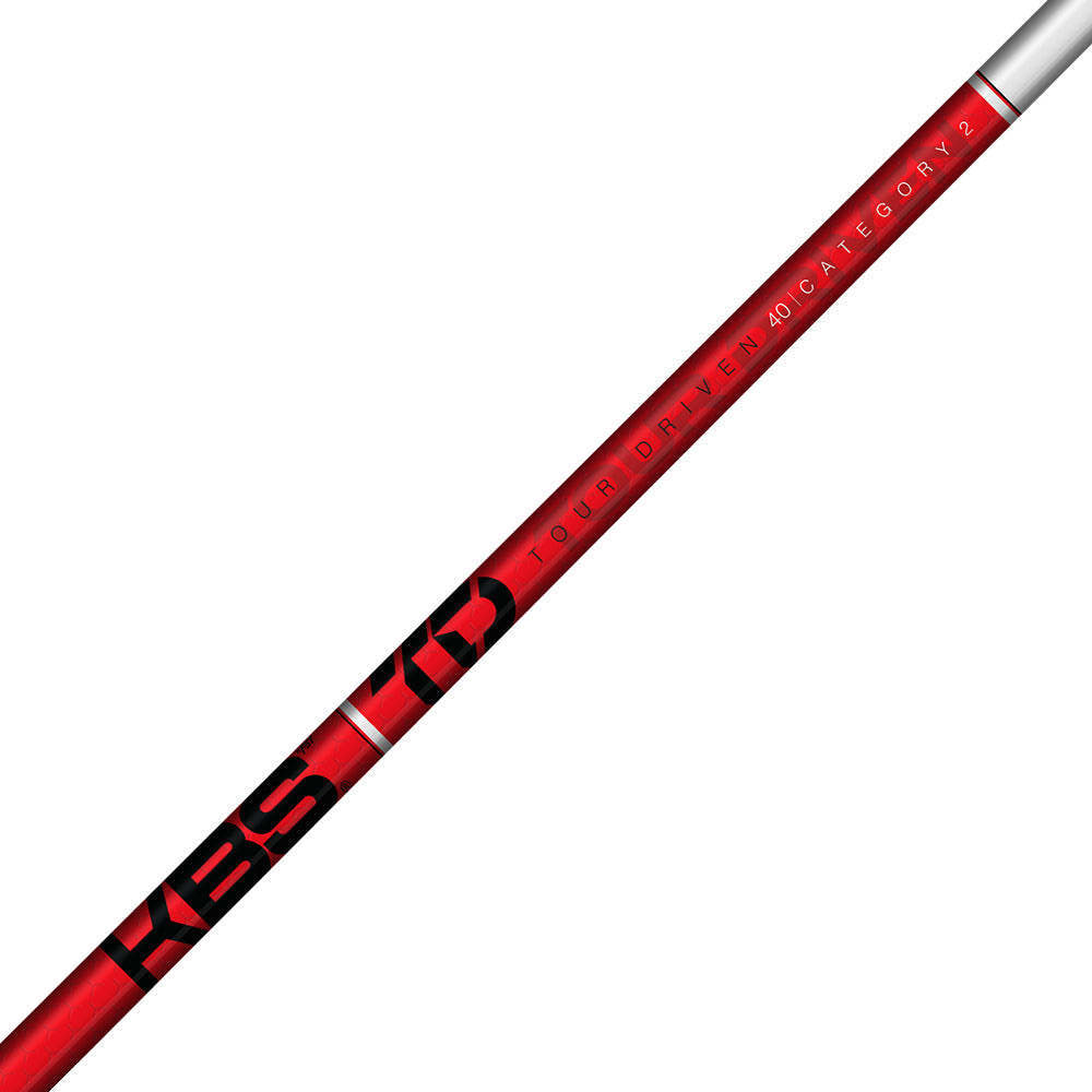 【PXG用】FST KBS TD 40 Cat 1 DR1Wシャフト44“ KBS TD 40g Graphite Wood/Driver Shaft - Regular Flex White Gloss