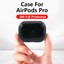 thumbnail 5 - For Apple AirPods Pro Charging Box Case Leather Shockproof Protective Box Cover