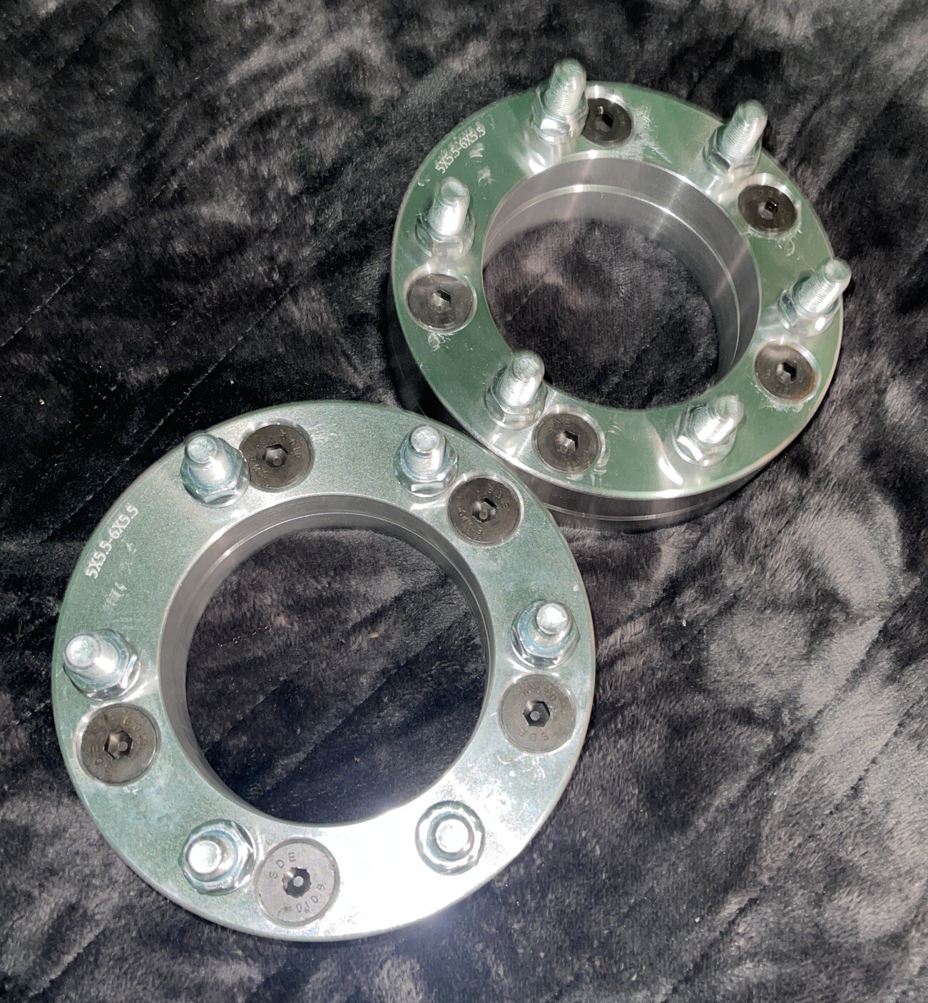 4x 5x5.5 to 6x5.5 Wheel Adapters 2" 5x139.7 Hub to 6x139.7 Wheel for