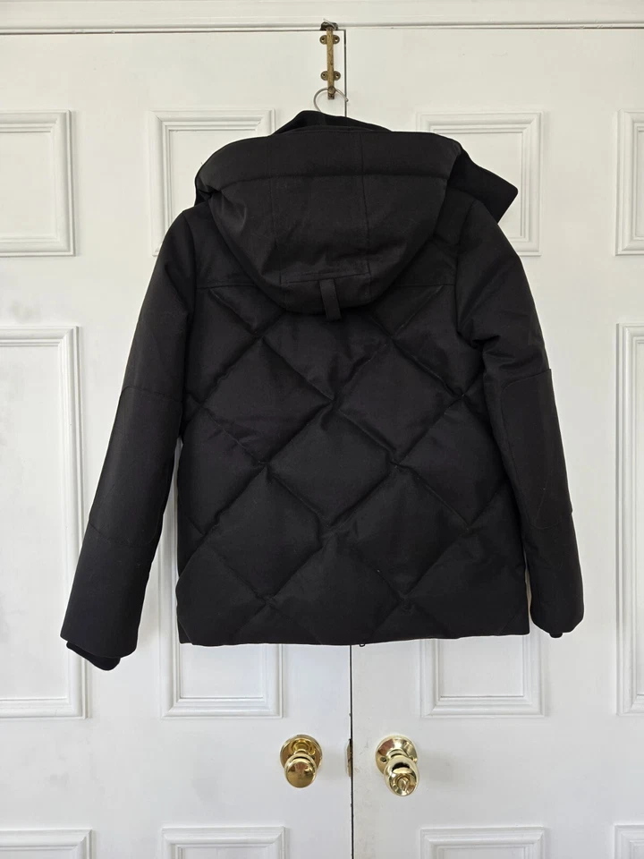 Chaqueta acolchada para mujer Canada Goose Twillingate Parka negra talla S Foto 2 de 3