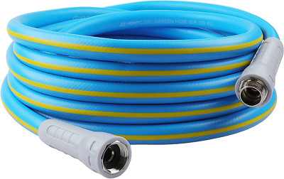 Hose Garden Hose with Swivel Grip 5/8 In. X 20 Ft., Water Hose Heavy Duty Durabl