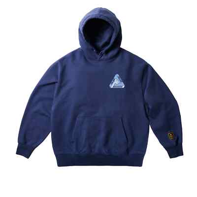 Brand New PALACE x MAHARISHI TRI-BONSAI HOOD BLUE - Size M