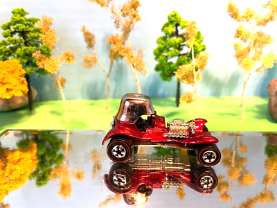 Hot Wheels 25th Anniversary Red Baron Iron Cross, Redline Tom