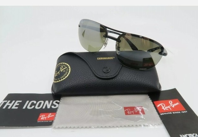 Sunglasses Ray-Ban Rb4275ch Chromance 601s/5j 63 Matte Black Grey Polarized  for sale online | eBay