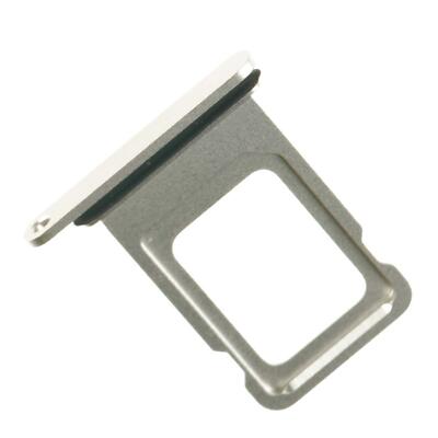 iPhone 14 Plus sim card tray holder slider silver white