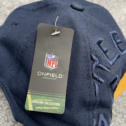 Green Bay Packers Hat Cap Mens Blue New Era 9Fifty Snapback Adjustable NFL - Picture 4 of 10