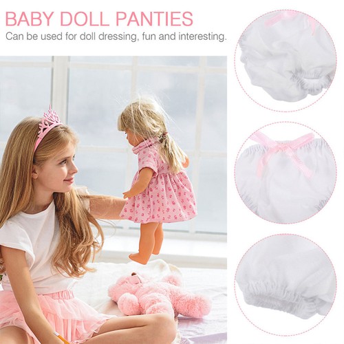 3 Pcs Baby Panties Shorts Pretend Diapers Babydoll Clothes Newborn - Picture 2 of 12