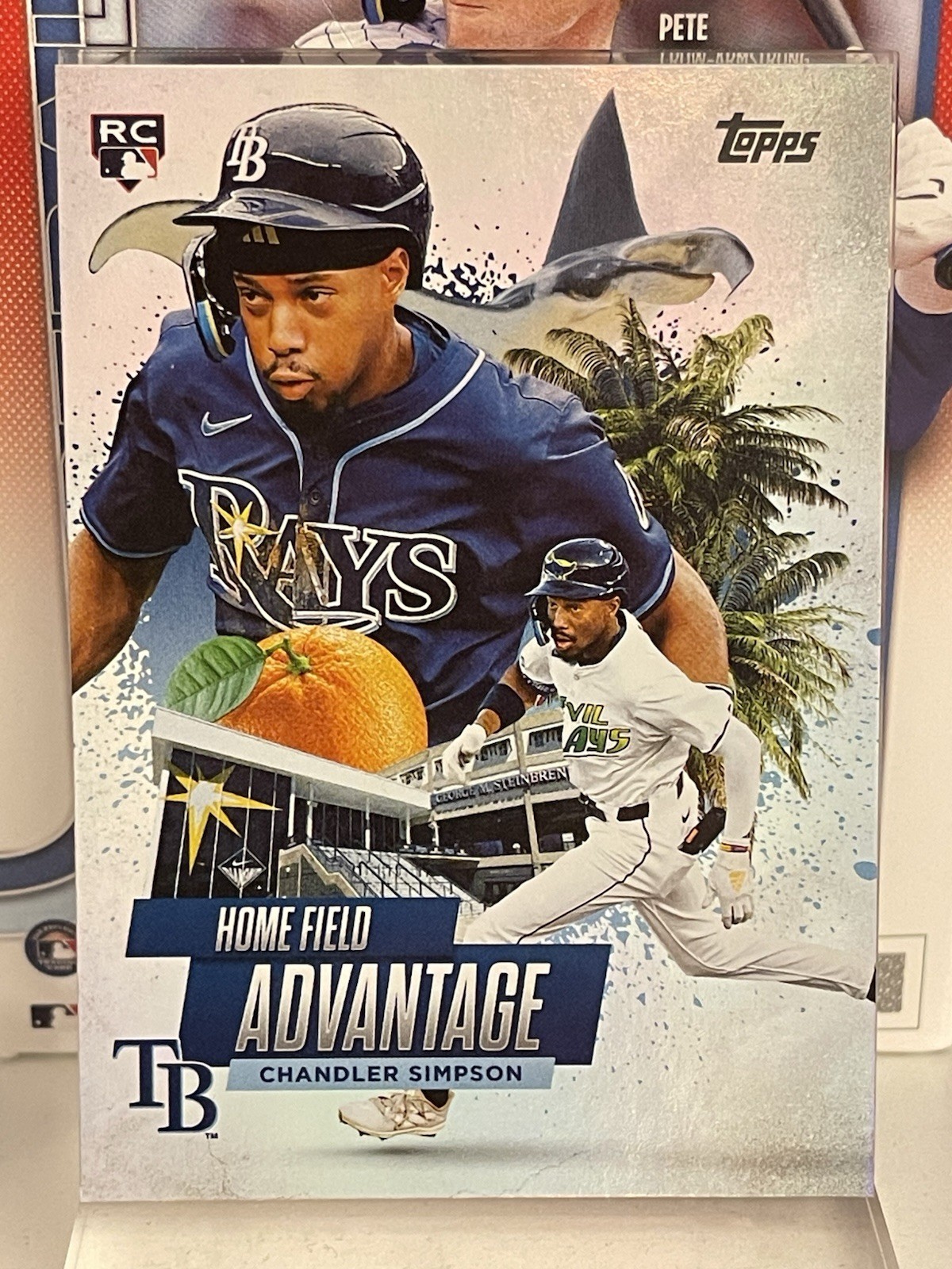 2025 TOPPS UPDATE - Chandler Simpson RC #HA-50 - Homefield Advantage - Rays