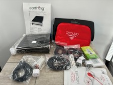 Earthing King Mattress Cover Therapeutic Grounding Mat Kit Product Tester Cords