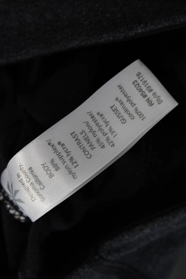 Leggings Athleta Mujer Texturizados Cintura Alta Forrados Bloques de Color Negros Talla S Foto 4 de 4