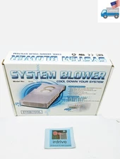 NEW Evercool SB-525 PC 5.25" Drive Bay Mounted System Cooling Blower w/ Fan