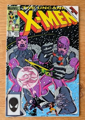 The Uncanny X-Men #202- Marvel Comics -1986- VFN/NM- BAGGED & BOARDED.