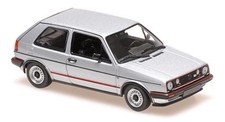 VW Golf 2 GTI 16V 2d 1985 Silver diecast model car 940054126 Maxichamps 1:43
