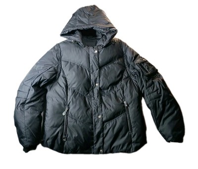 ZeroXposure Down Puffer Ski Jacket Vest Reversible Women's Size L Black Hooded