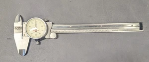 Starrett 120 Dial Caliper 0-12 in White Dial +/-0.001 in Accuracy