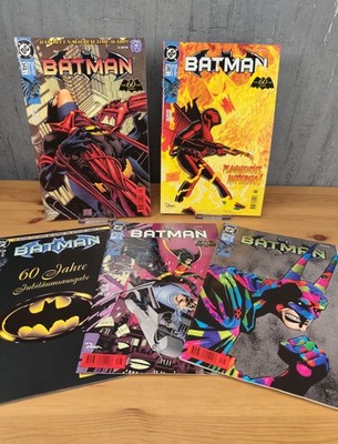   Batman 35-39 Dino Comics 1999 5 Hefte Deutsch mit Jubiläumsausgabe DC  