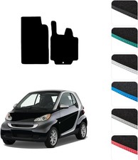 GCM - Car Floor Mats for smart fortwo 2007-2014 Full Coverage Floor Protection
